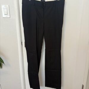 J Crew Black Favorite Fit Pants Trousers Womens Size 8 C5525 NWT
